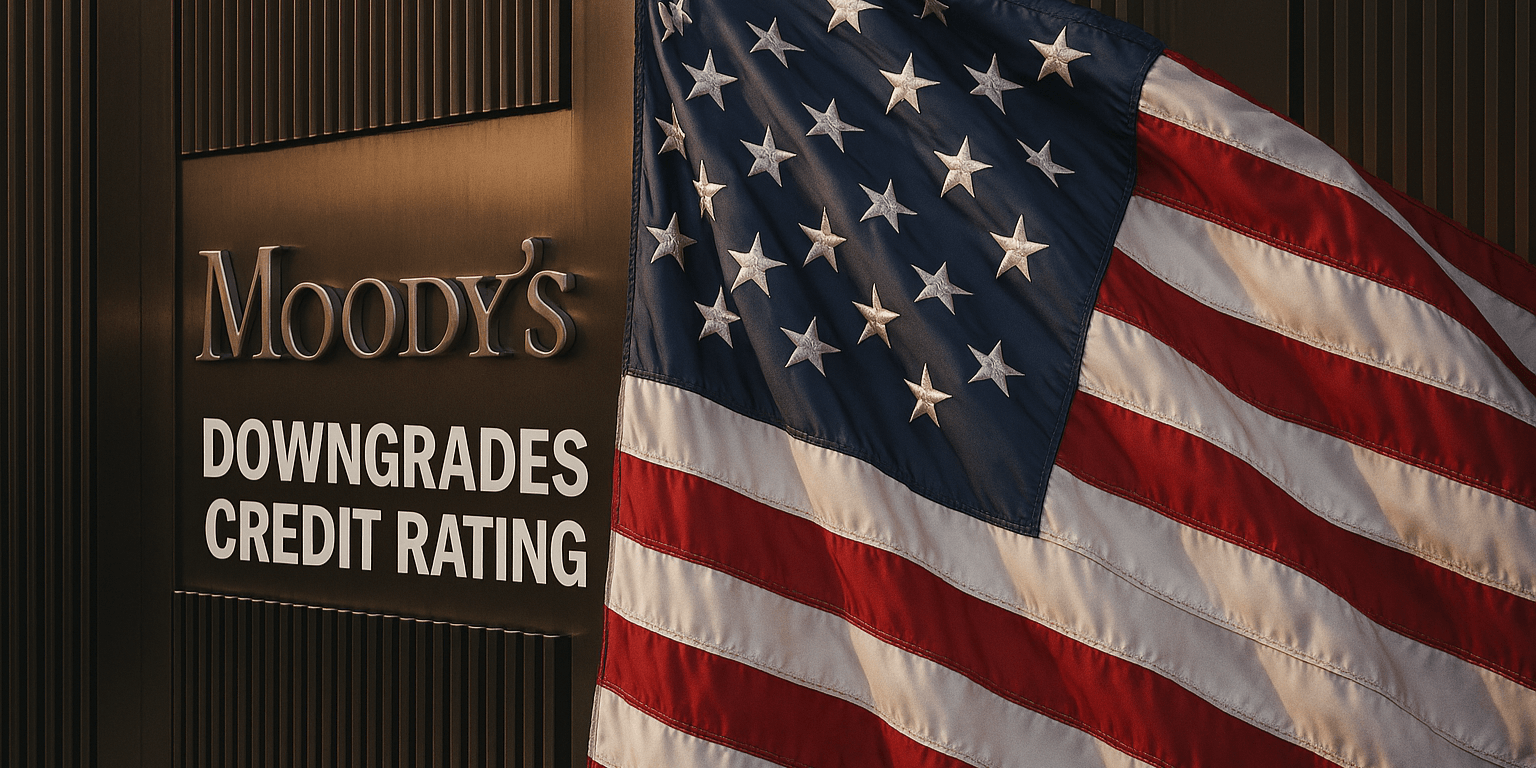 Moody’s Downgrades U.S. Credit Rating Amid Rising Deficits and Political Gridlock