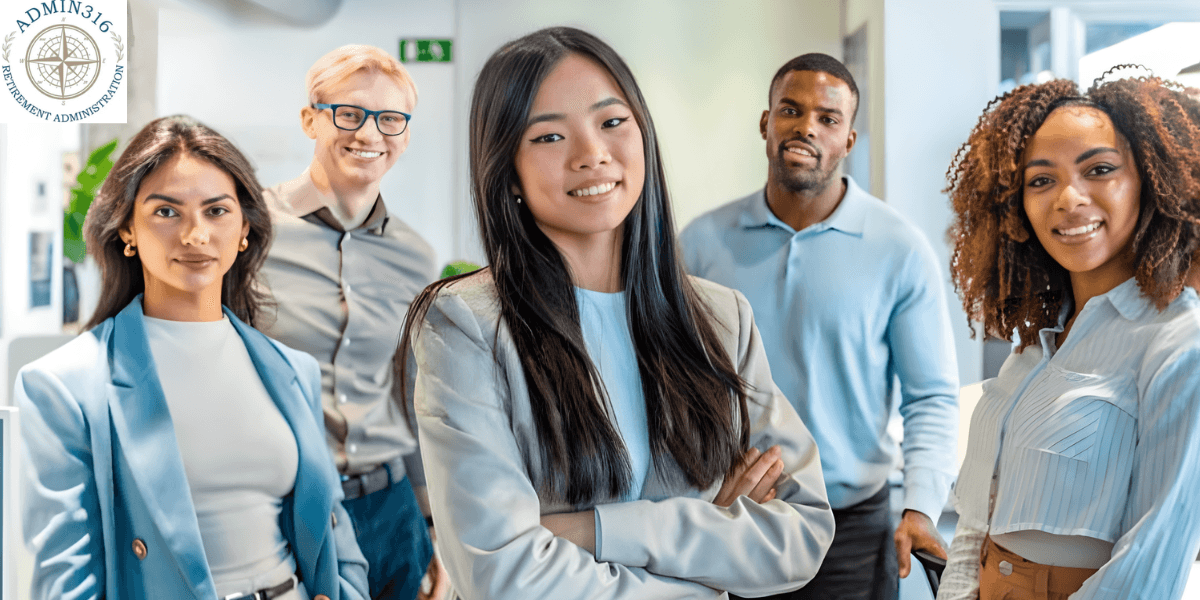 Admin316’s diverse team offers expert retirement plan management, ensuring compliance, reducing risks, and empowering businesses with tailored solutions.