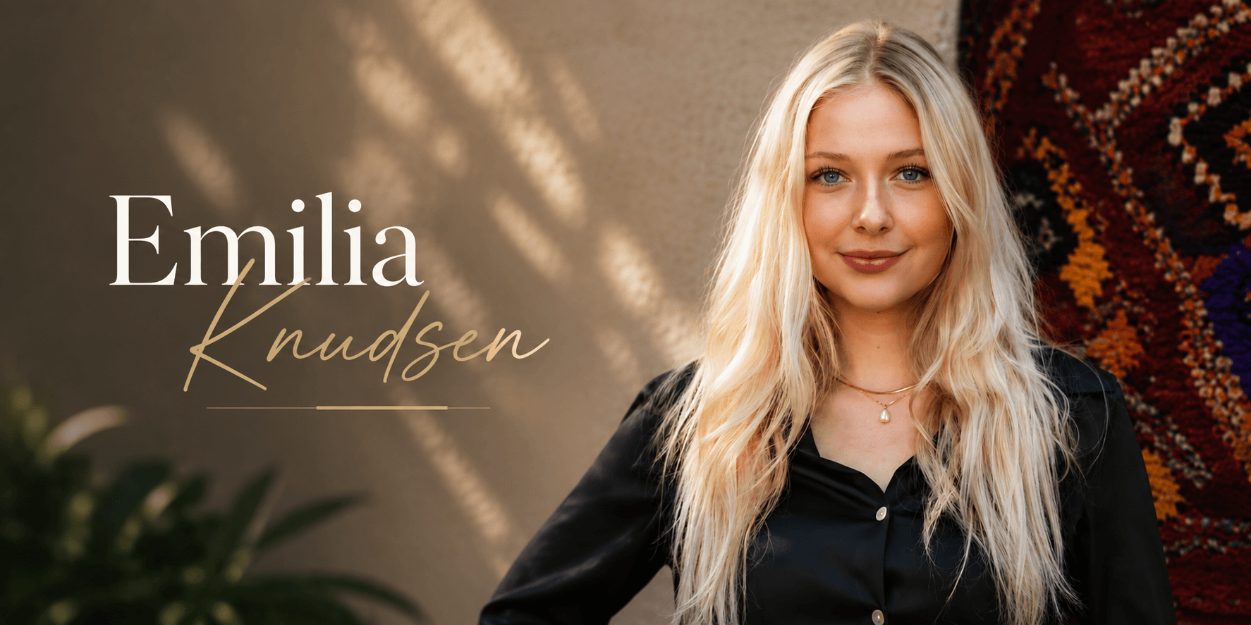 International model emilia knudsen is helping support clean water access in uganda through long term humanitarian collaboration