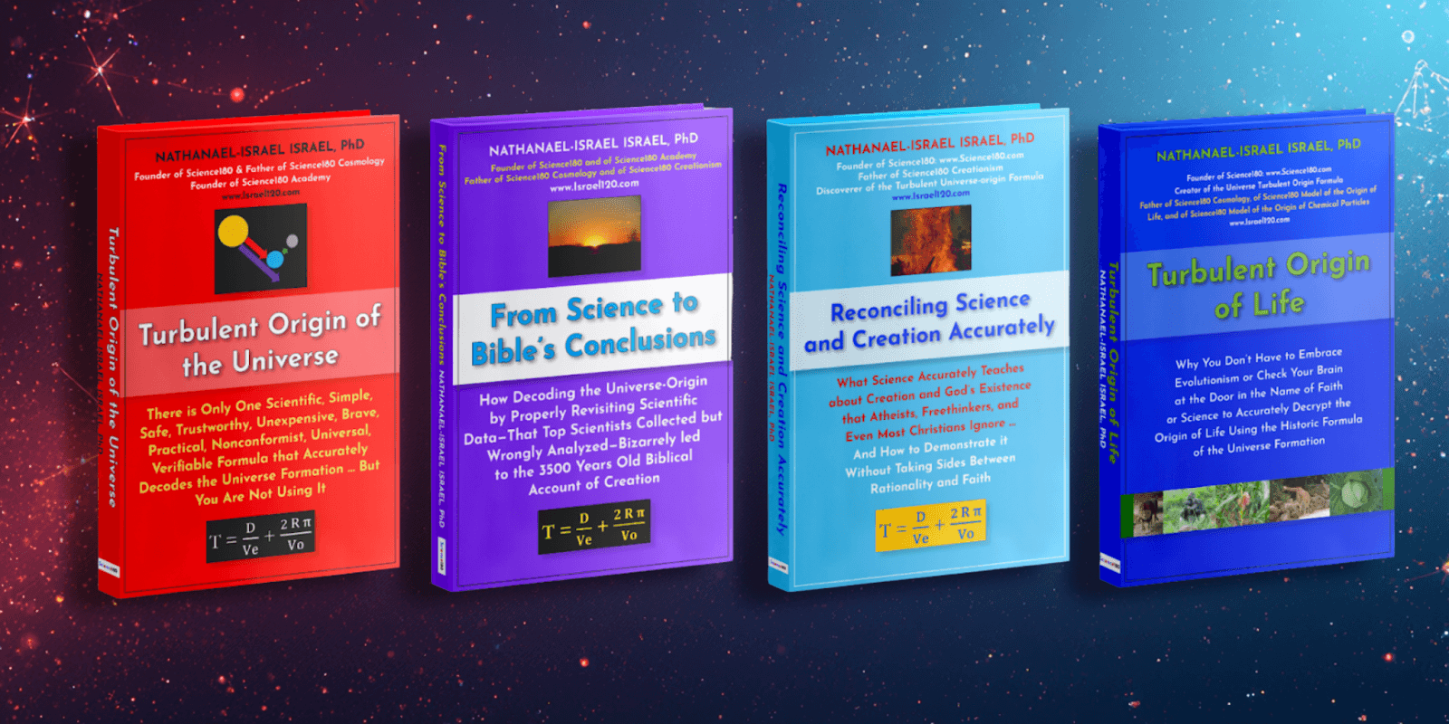 Dr. Nathanael-Israel Israel, founder of Science180, presents his groundbreaking discoveries that reconcile science and faith through innovative research.