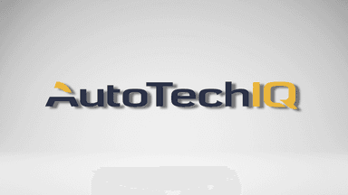 AutoTechIQ logo with modern design and sleek typography, featuring a yellow accent on the 'A' and 'IQ', set against a clean, minimalistic white background.