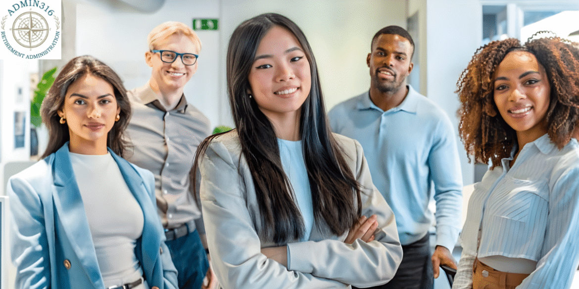 Admin316’s diverse team offers expert retirement plan management, ensuring compliance, reducing risks, and empowering businesses with tailored solutions.
